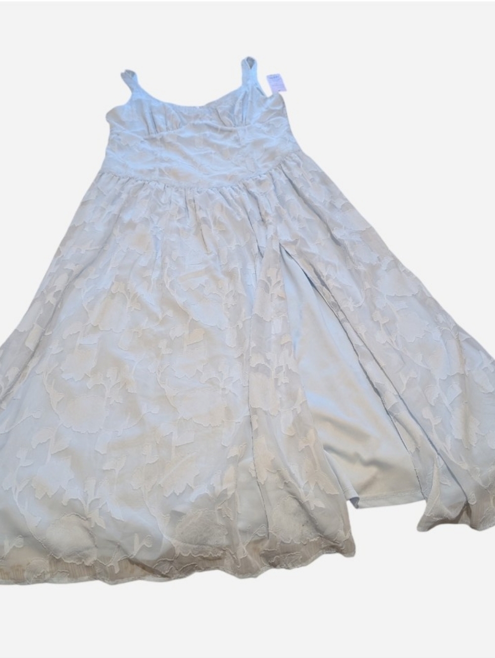 wild fable Light Blue Sleeveless Maxi Dress - Picture 3 of 9